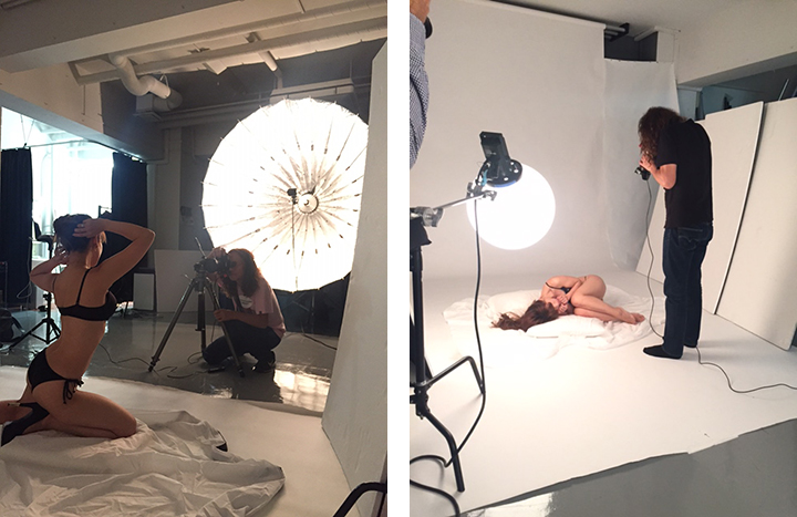 水着モデル撮影会