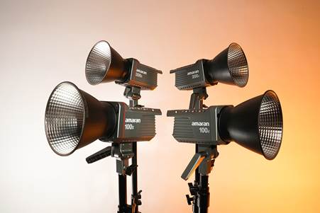 COBタイプLEDライト「amaran 100 / 200シリーズ」