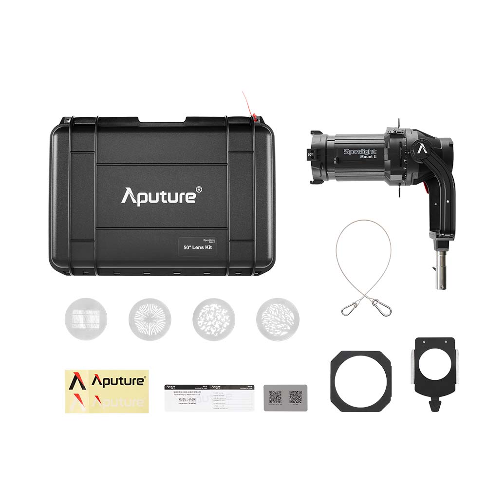 Aputure Spotlight Mount II 50 Lens Kit 4