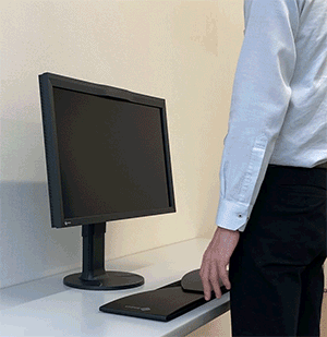 EIZO ワンタッチで取付けできる遮光フードを付属