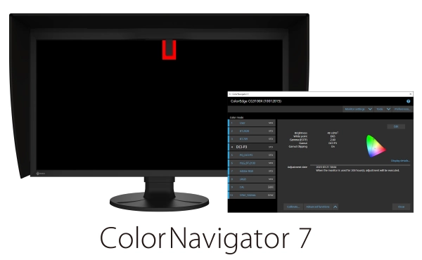 EIZO カラーマネージメントソフトウェア ColorNavigator 7